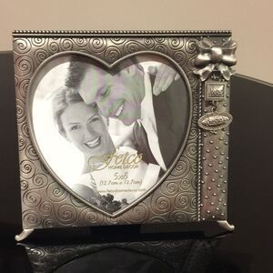 Heart shaped photo frame
